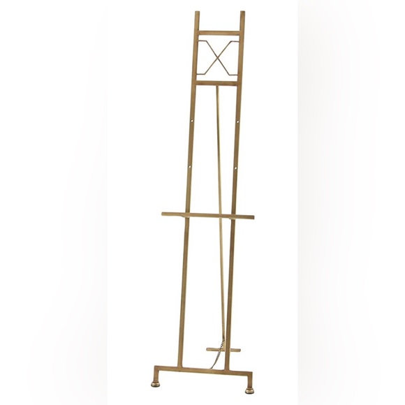 Deco 79 Accents New Deco Metal Rectangle Floor Easel With Chain